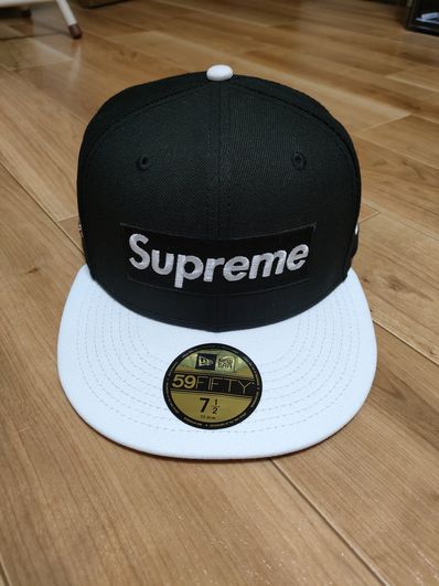 Supreme 2-Tone Box Logo New Era "Black"