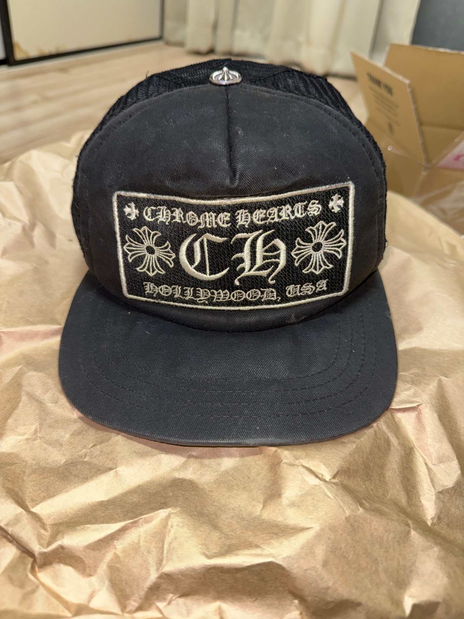 Chrome Hearts Trucker Cap CH "Black"