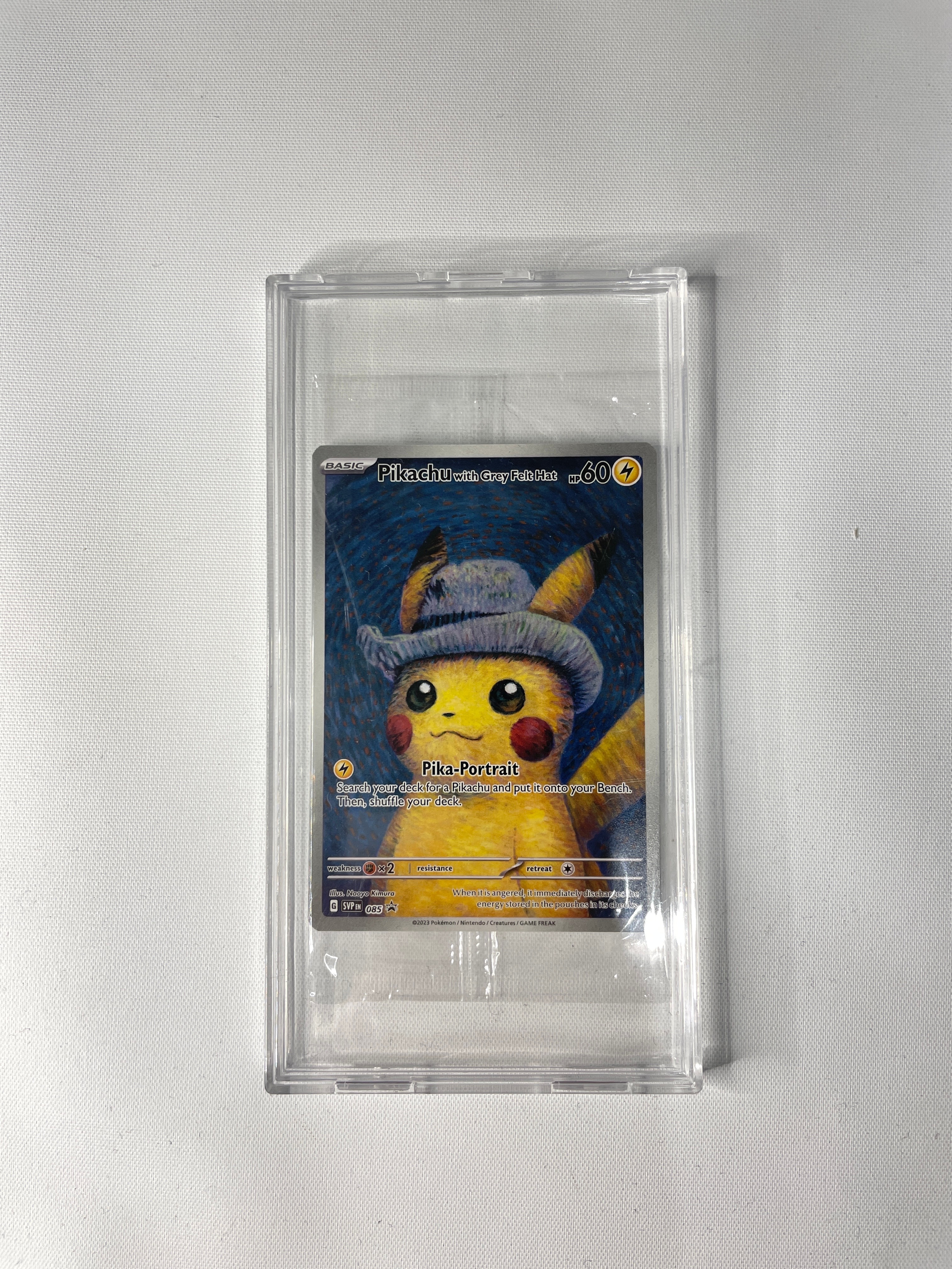 PSA9】ピカチュウ : プロモ [SVP EN 085](「ゴッホ展」 プロモーション