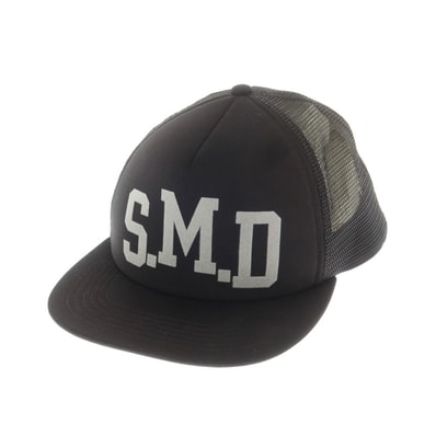 【中古】シュプリーム Supreme 2025年春夏 SMD Mesh Back 5-Panel ポリエステル キャップ ブラック【サイズ58cm(ONE)】【メンズ】