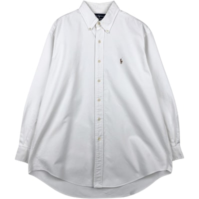 古着 ラルフローレン Ralph Lauren YARMOUTH 長袖 ボタンダウンシャツ メンズL相当/eaa628854