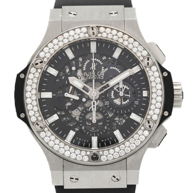 【ノーメンテナンス還元価格】ウブロ ビッグバン・アエロバンスチールダイヤモンド 311.SX.1170.RX.1104 SS 自動巻