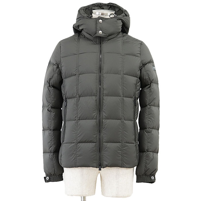 【未使用】TATRAS タトラス ダウンジャケット GESSO ジェッソ メンズ サイズ 02 ナイロン100% アウター ギャランティ・タグ付属 オリーブグレー 灰色 ポーランド製