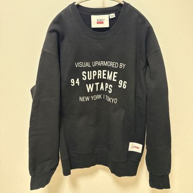 Supreme / WTAPS Crewneck "Black" 21274SPD-CSM03S