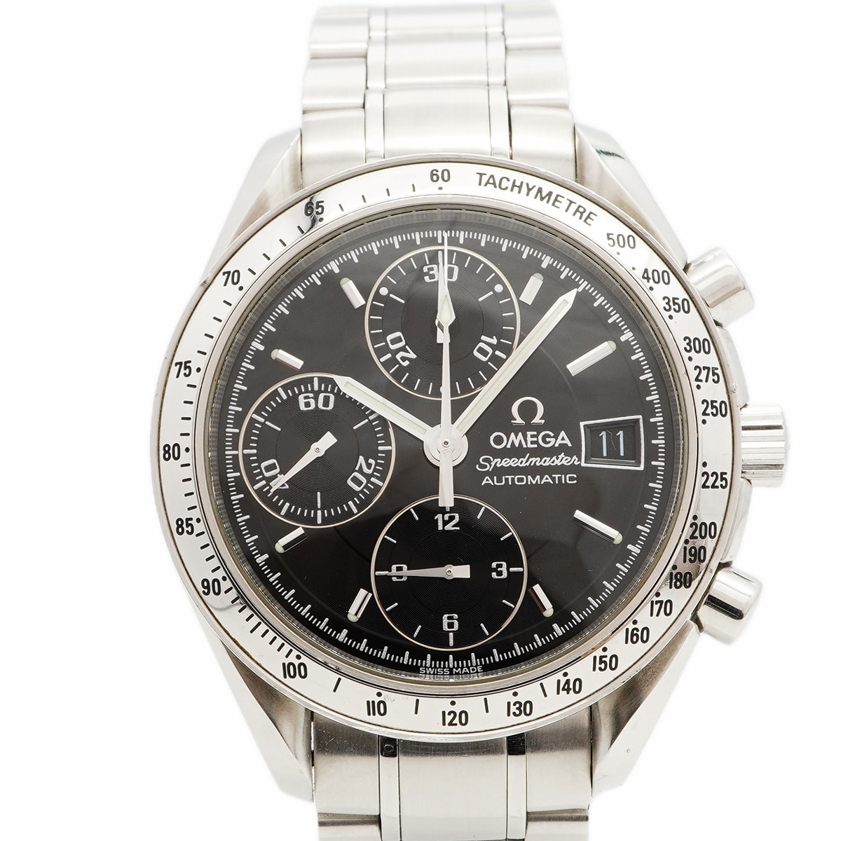 【6wdc0244】オメガ スピードマスター 3513.50 黒文字盤【中古】腕時計 メンズ