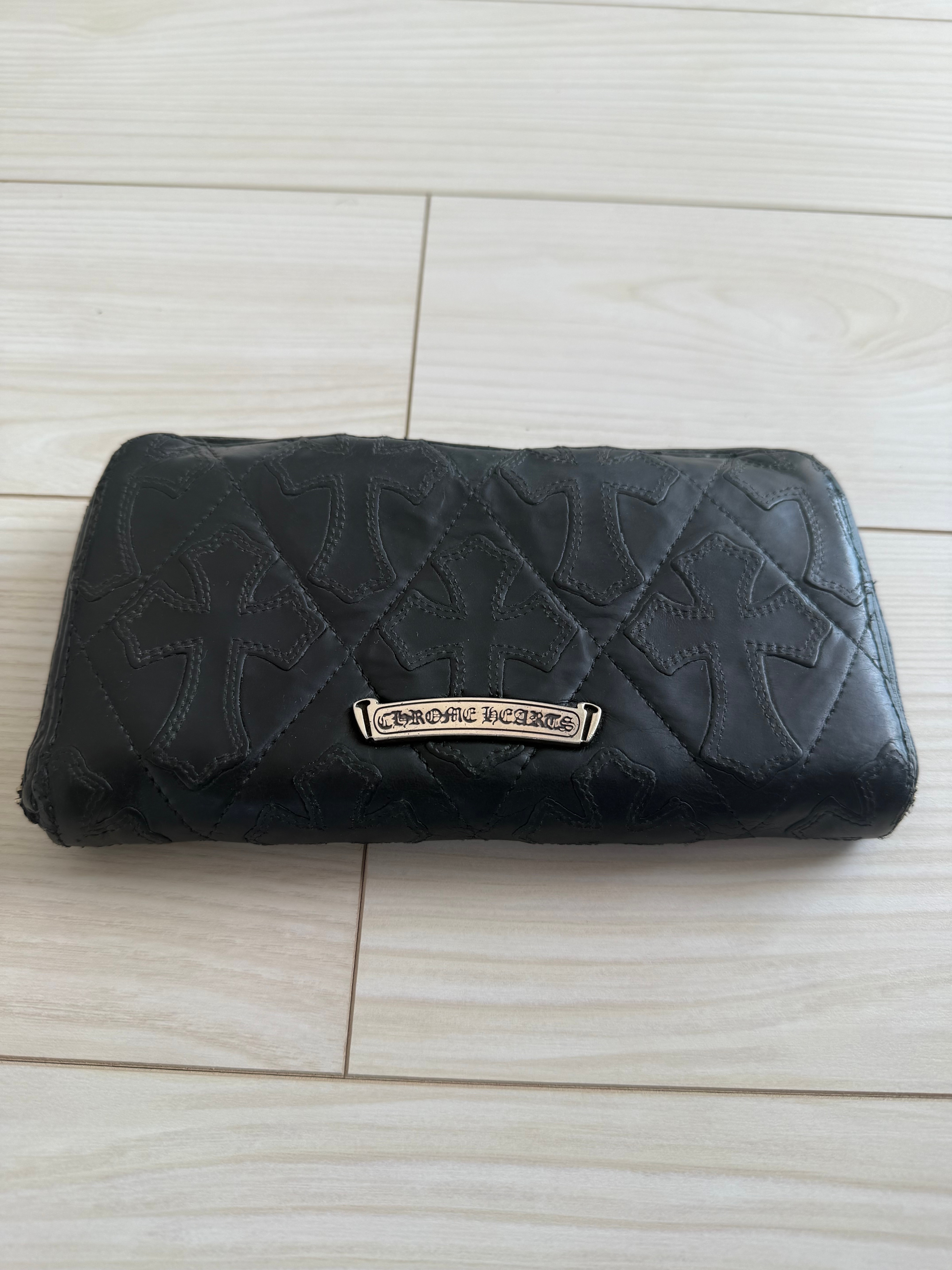 D (傷や汚れあり)】正規品！CHROME HEARTS クロムハーツ キルティング
