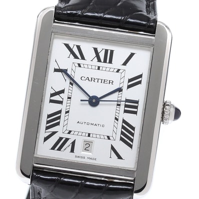 ☆良品 カルティエ タンクソロ XL W5200027 メンズ 【中古】