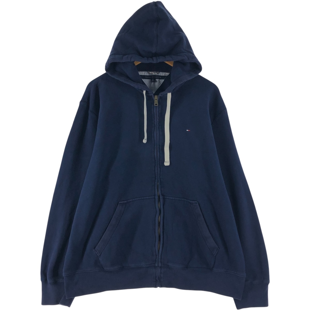 古着 トミーヒルフィガー TOMMY HILFIGER スウェットフルジップパーカー メンズXL相当/eaa545859