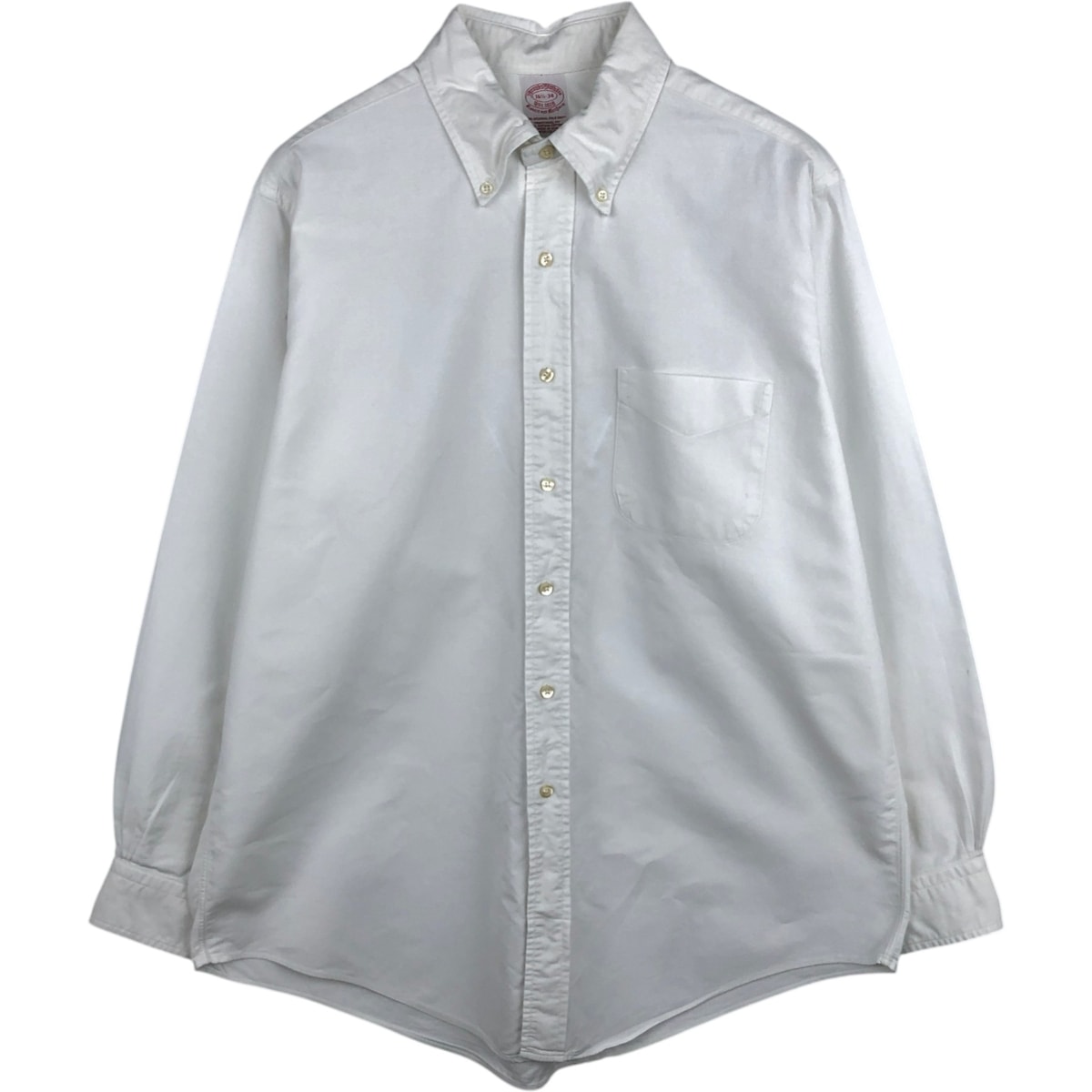 古着 ブルックスブラザーズ Brooks Brothers Est.1818 長袖 ボタンダウンシャツ USA製 メンズL相当/eaa625275