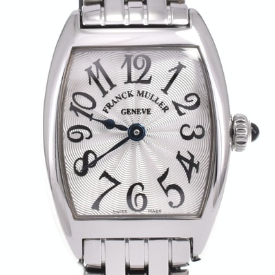 フランクミュラー FRANCK MULLER 2252QZ トノウカーベックス インターミディエ クォーツ レディース 美品 A#145113