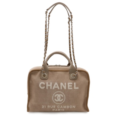 シャネルボーリングバッグ ドーヴィル A92749 ショルダーバッグ