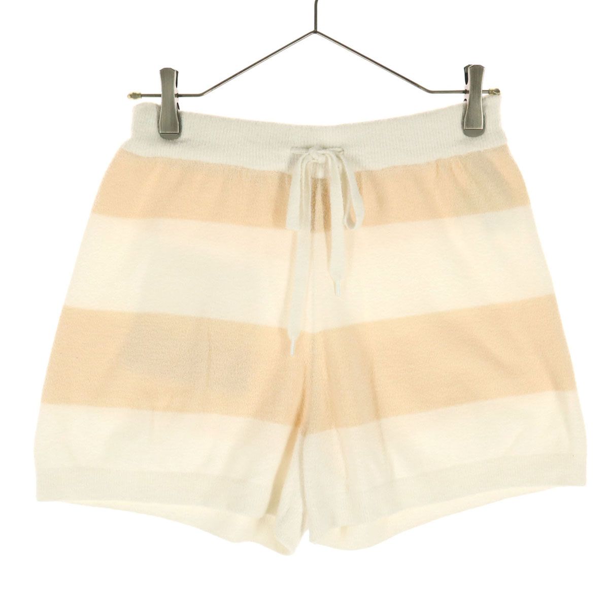 gelato pique ジェラートピケ ショートパンツ F ホワイト系 部屋着 もこもこ