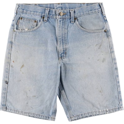 古着 カーハート Carhartt デニムショーツ ショートパンツ メンズw33相当/eaa555475