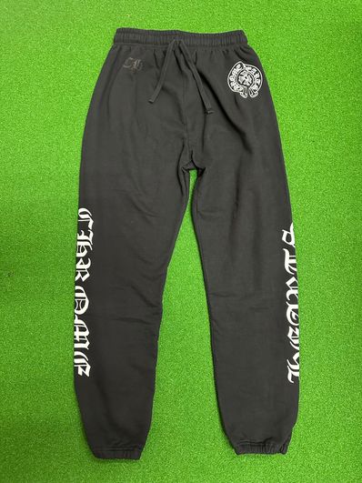 Chrome Hearts Horse Shoe Logo Sweatpants "Black"