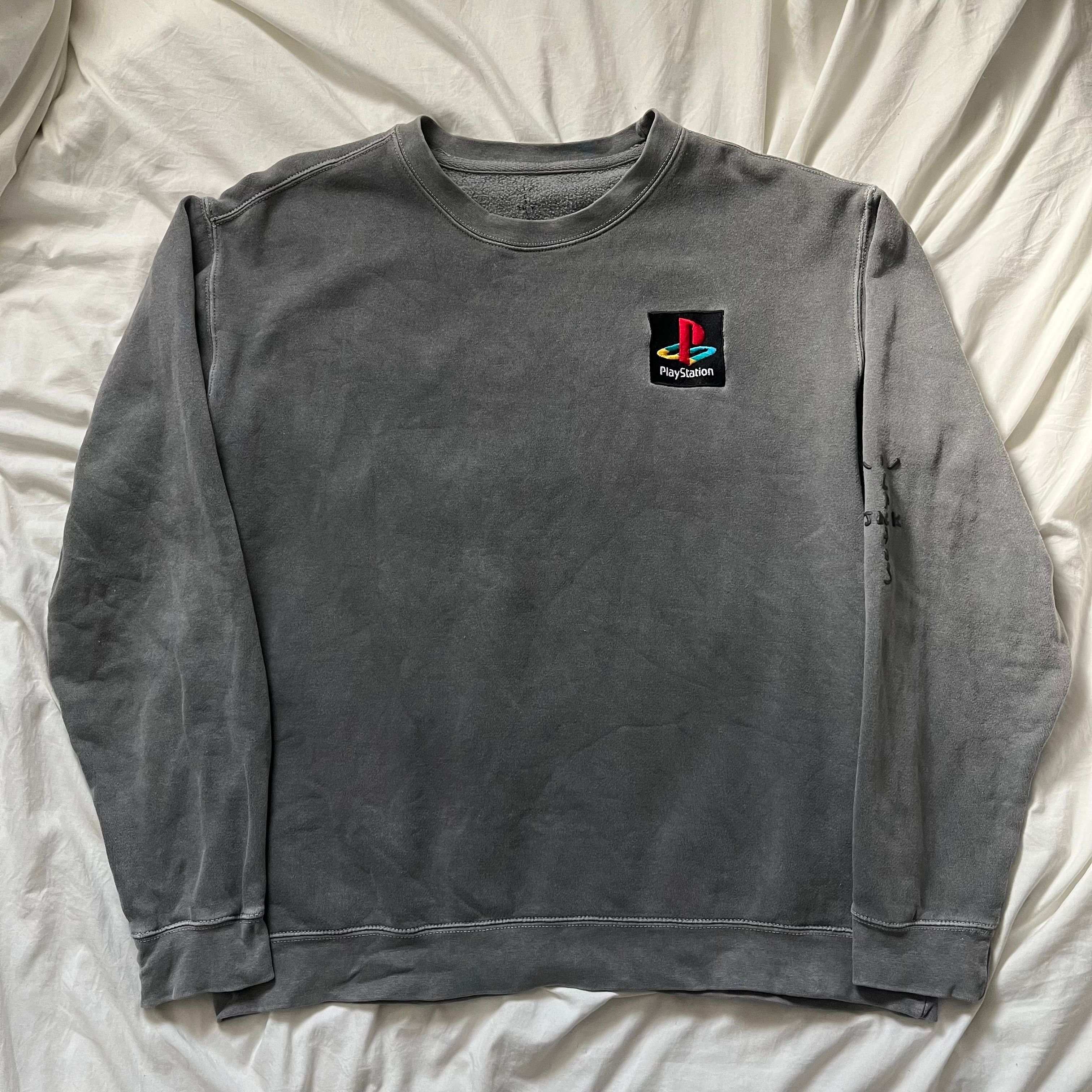Travis Scott Cactus Jack PS Classic Crewneck "Grey"