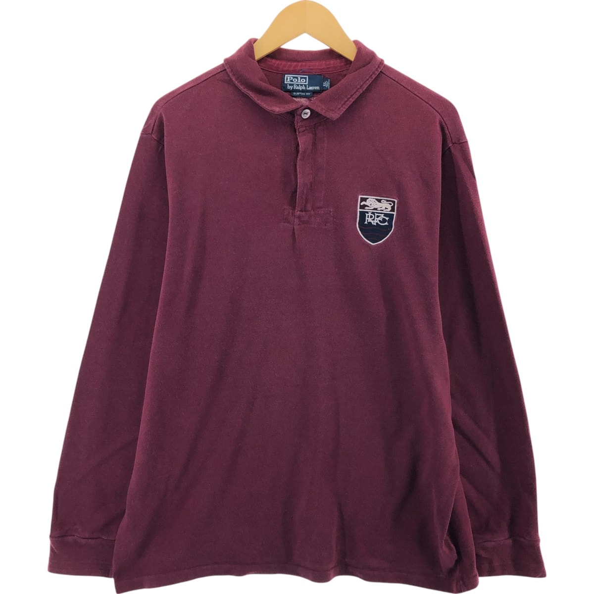 古着 ラルフローレン Ralph Lauren POLO by Ralph Lauren 長袖 ポロシャツ メンズXL相当/eaa508261