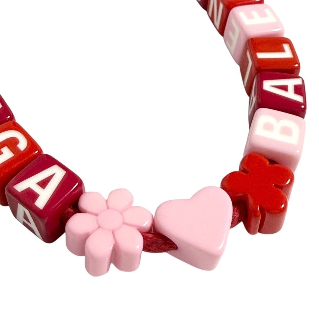 バレンシアガ レディース トイ チョーカー ショート ネックレス ピンク 赤