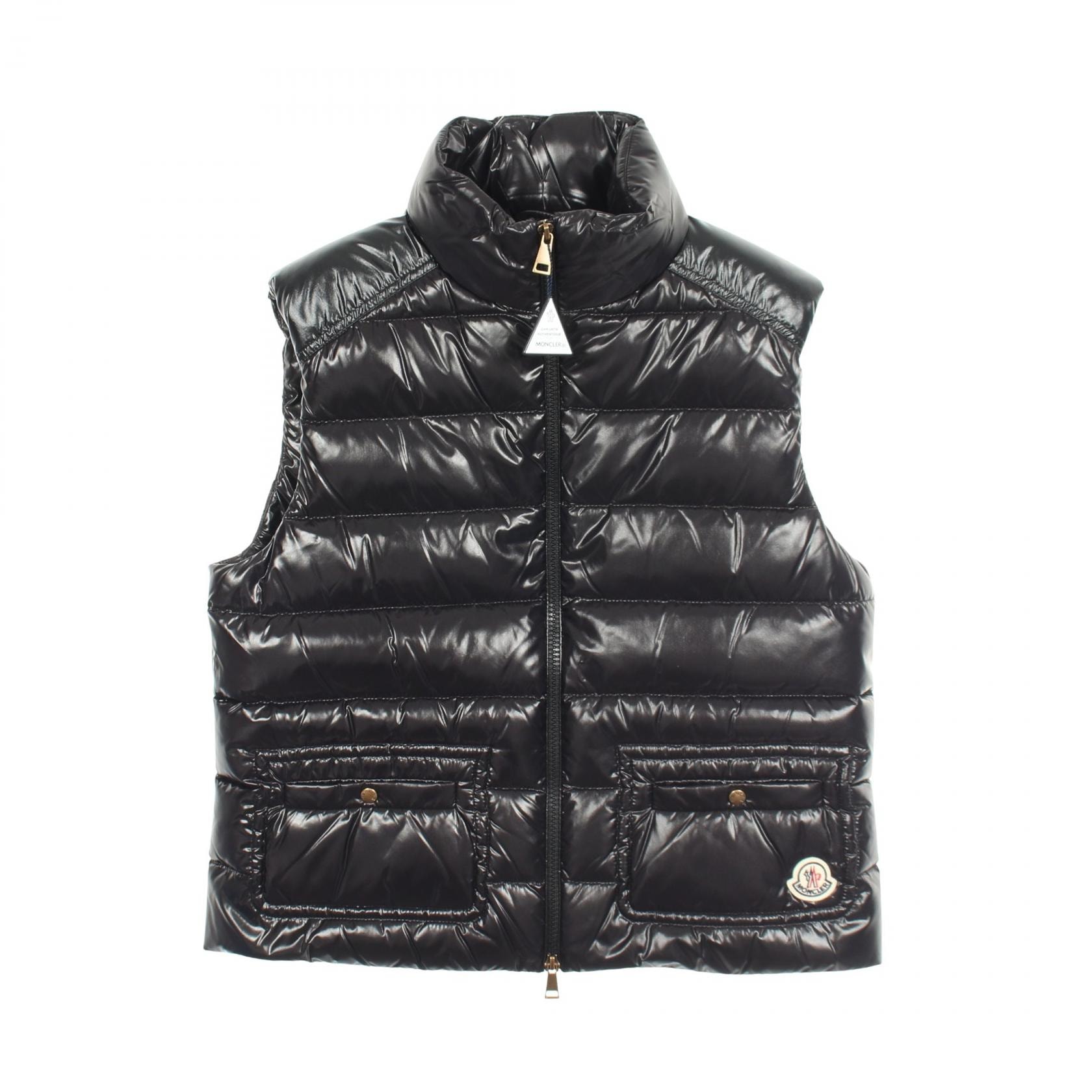 モンクレール MONCLER Frelon ダウンベスト 衣料品 アウター ナイロン レディース ブラック系 L20931A000159992 【新品】