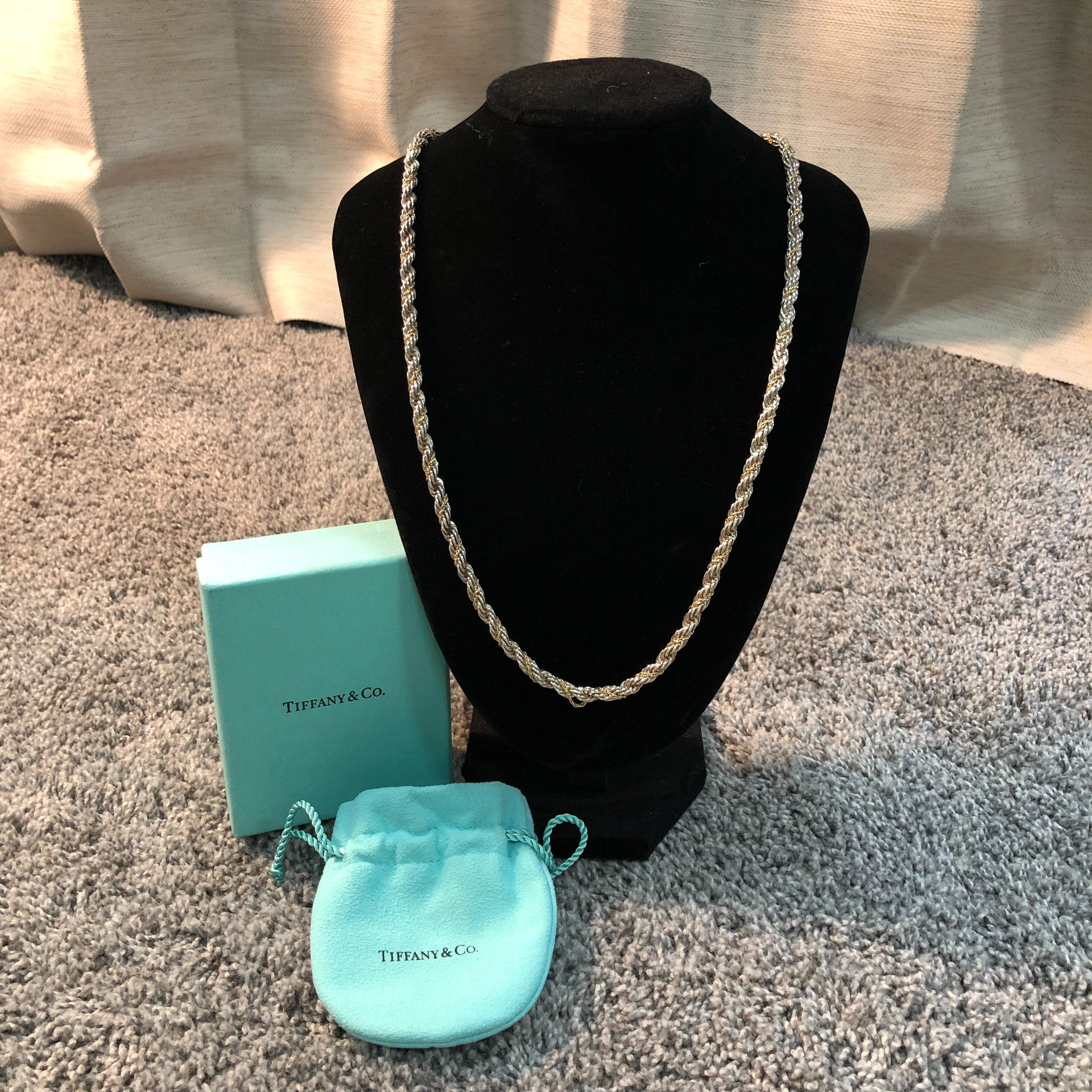 ティファニー ツイスト 750/SV925 51.0g ネックレス