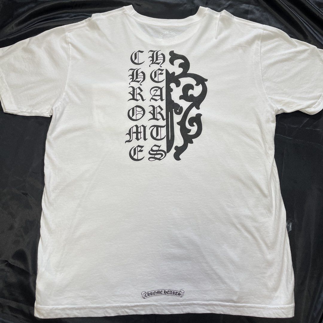 クロムハーツ ダガーTシャツ XLサイズ ホワイト 白
