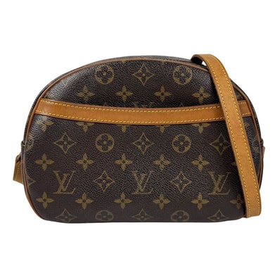 ルイ ヴィトン LOUIS VUITTON ショルダーバッグ モノグラム ブロワ モノグラムキャンバス ブラウン レディース M51221【中古】 z11178