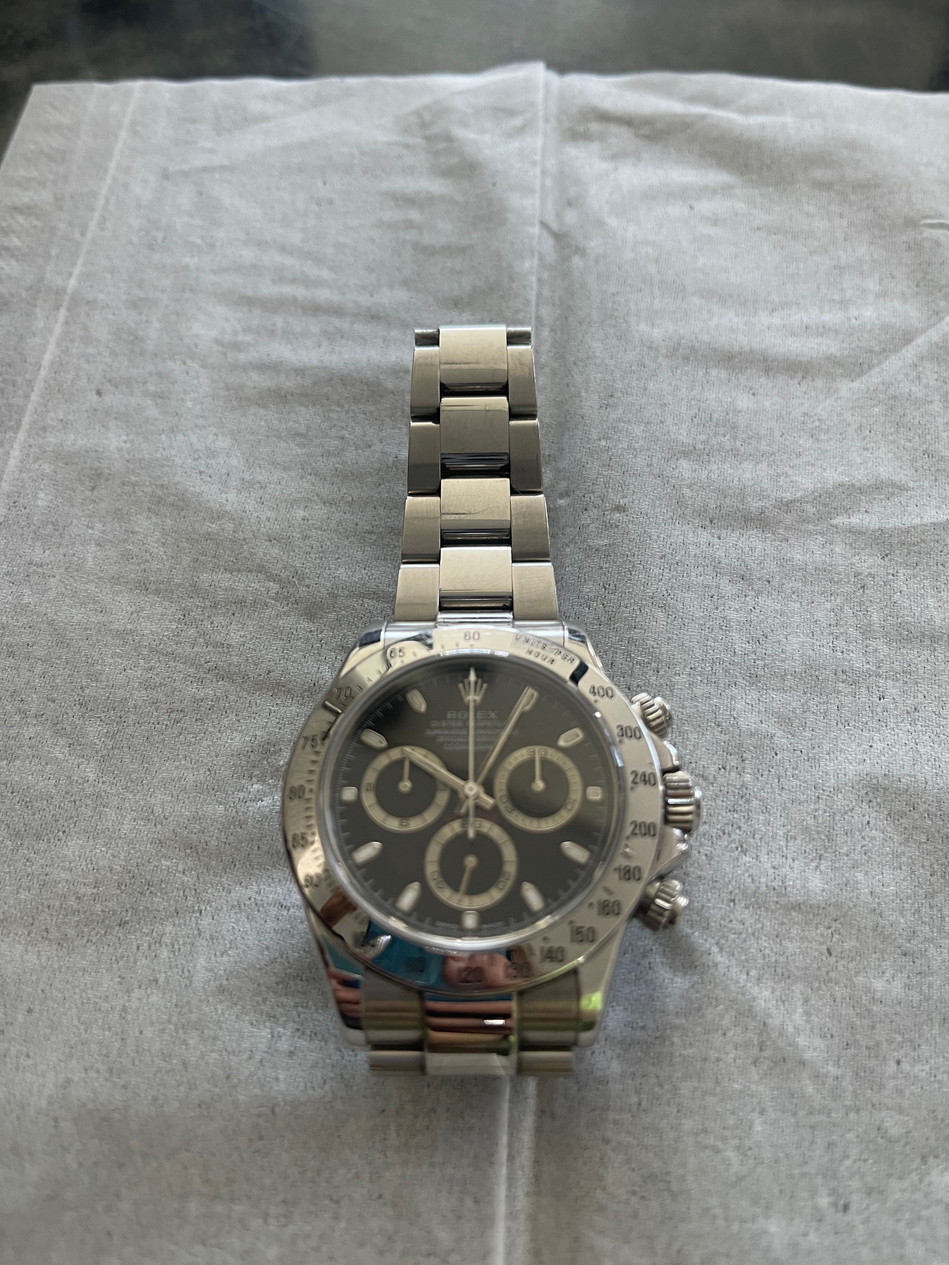 ROLEX Cosmograph Daytona "Black/Stainless Steel"