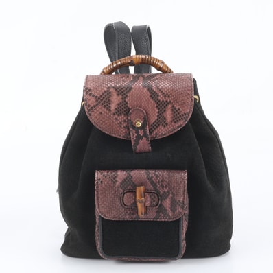 ■美品 グッチ バンブー 003 0030 リュックサック