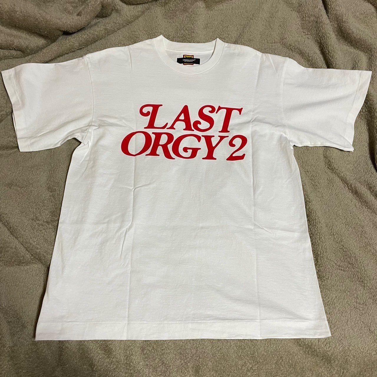 HUMAN MADE x UNDER COVER LAST ORGY 2 GDC T-SHIRT "White"