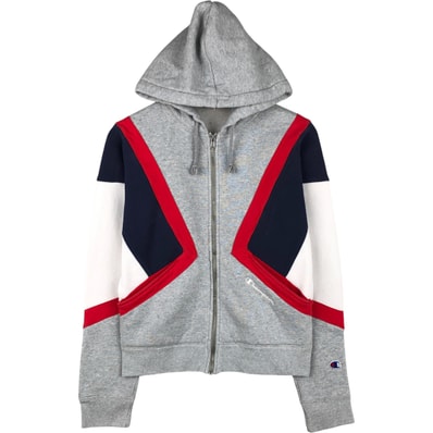 古着 チャンピオン Champion REVERSE WEAVE リバースウィーブ スウェットフルジップパーカー メンズS相当/eaa615775