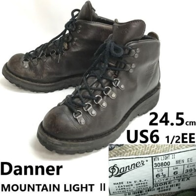 USA製★ダナー/Danner★MOUNTAIN LIGHT2/ 30800/マウンテンライト2/GORE-TEX【6.5EE/24.5/濃茶】トレッキングブーツ/shoes/boots◆bZ207