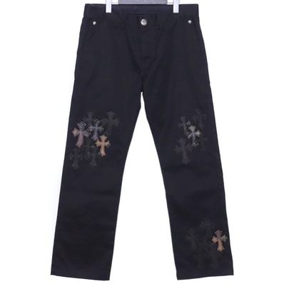 Chrome Hearts Cross Patch Chino Pants "Black"