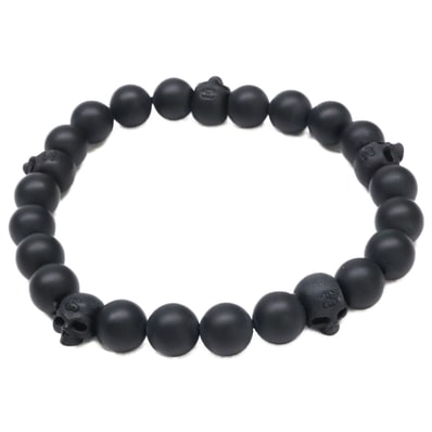 ステューシー x Mastermind マスターマインド 【美品】スカル ビーズ