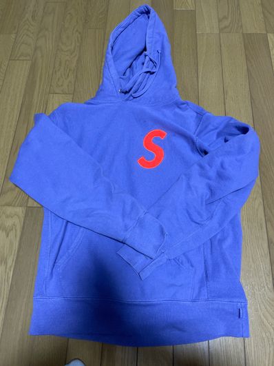 Supreme S Logo Hooded Sweatshirt "Light Violet" (19FW)
