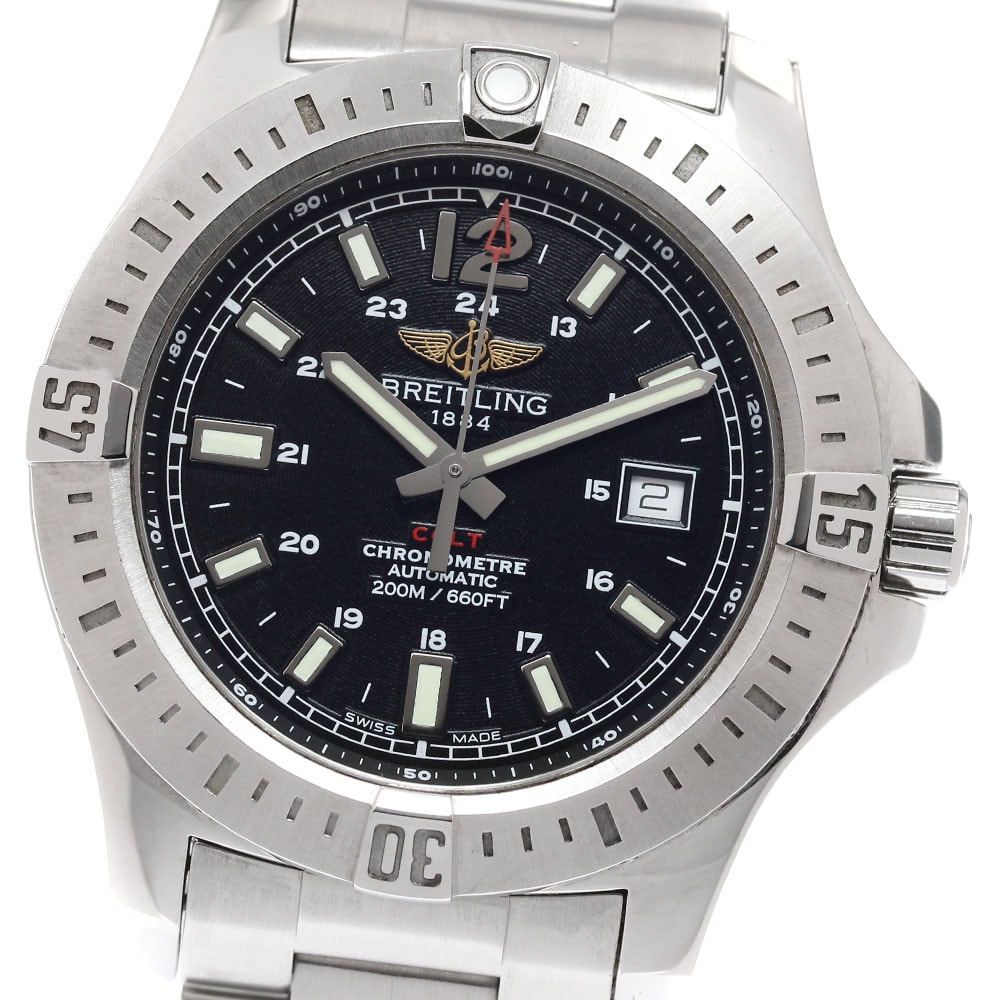 ☆良品 ★箱・保 ブライトリング コルト デイト A17388 メンズ 【中古】