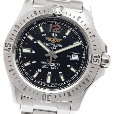 ☆良品 ★箱・保 ブライトリング コルト デイト A17388 メンズ 【中古】