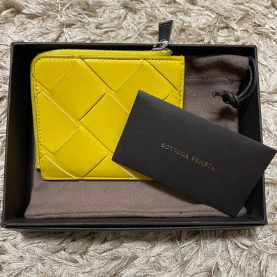 BOTTEGAVENETAコインパスケーススモールレザー財布 イントレチャート
