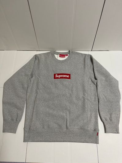 Supreme Box Logo Crewneck "Grey" (15FW)