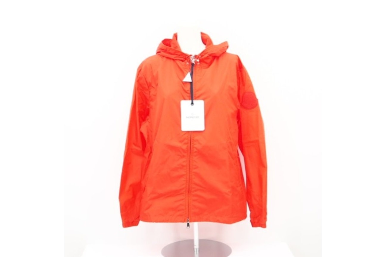極美品 MONCLER モンクレール ナイロン ALEXANDRITE GIUBBOTTO ジャケットオレンジ Lサイズ 3 F1 093 1A 72100 C0417 ナイロンジャケット オレンジ ナイロン メンズ