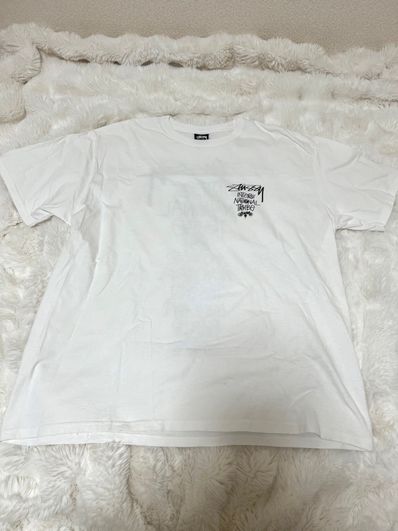 Stussy Tribe Stack Tee "White"