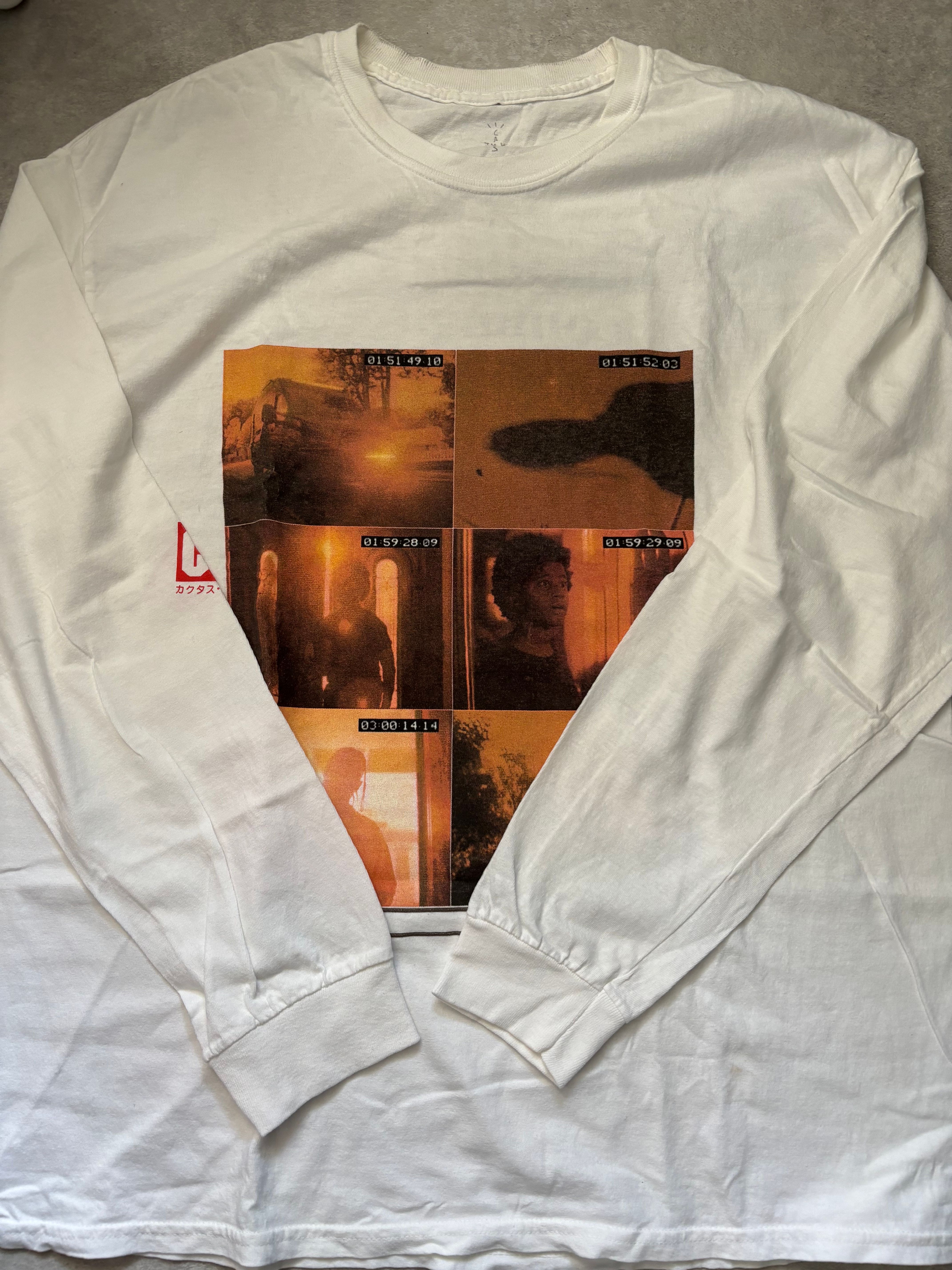 Travis Scott Cactus Jack Something's Coming I L S T-Shirt "White"