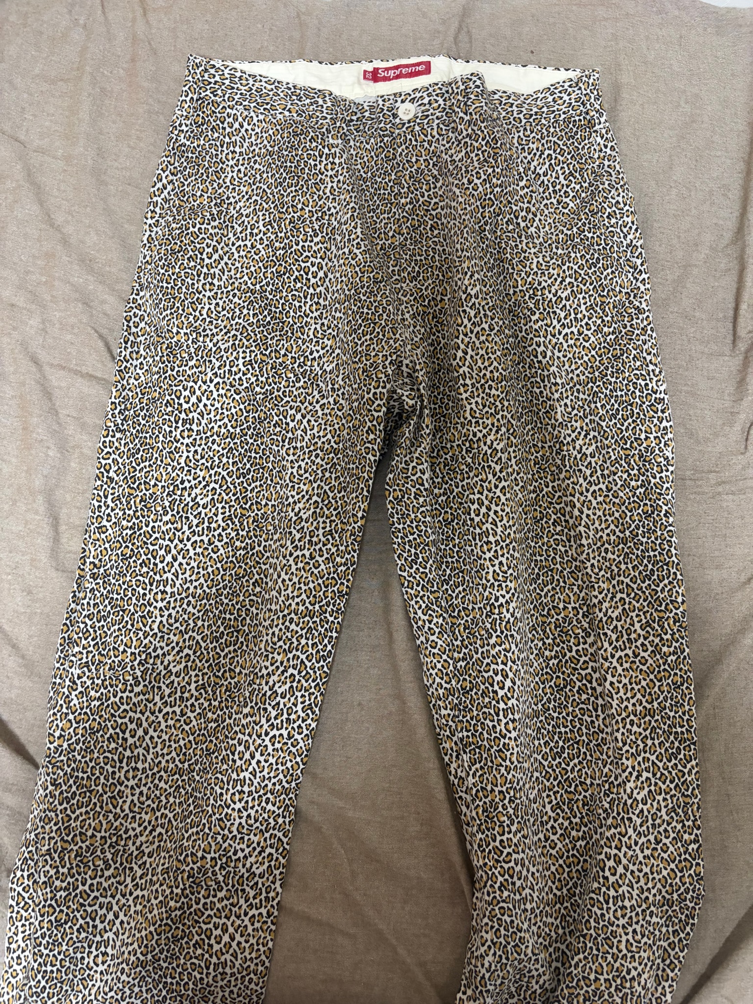Supreme Chino Pant (25FW) "Leopard"