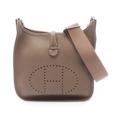 エルメス HERMES エヴリン 3 トロワ PM エトゥープ ショルダーバッグ バッグ トリヨンクレマンス トリヨンクレマンス B刻印(2023年製造) レディース ブラウン系 【中古】