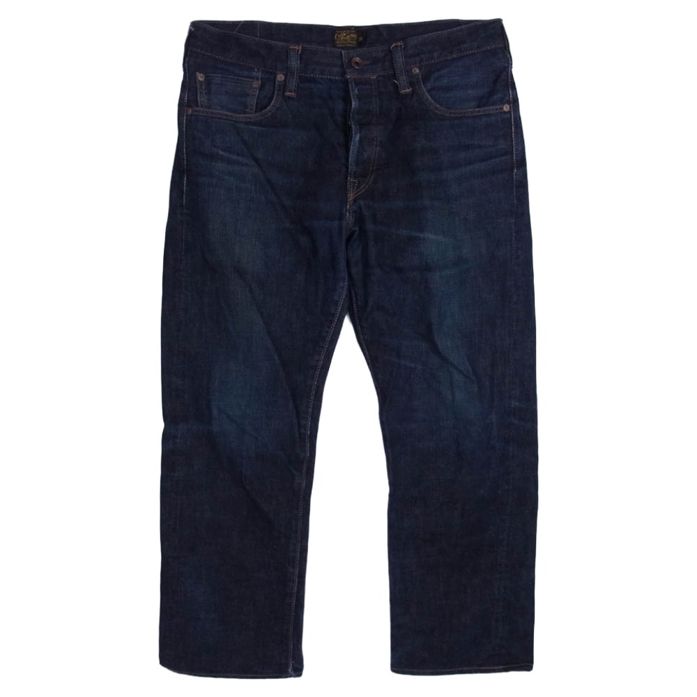 COOTIE クーティー デニムパンツ セルビッチ ボタンフライ デニム パンツ インディゴブルー系 34【中古】