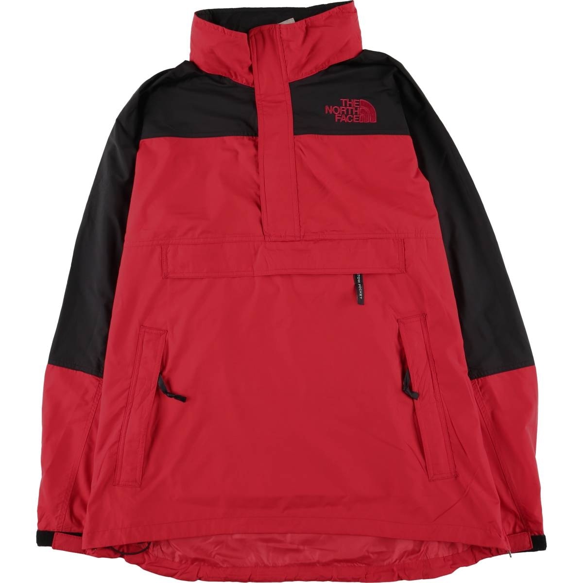 古着 90年代 ザノースフェイス THE NORTH FACE STOW POCKET PACKABLE パッカブル アノラックジャケット メンズXL相当 ヴィンテージ/eaa458546