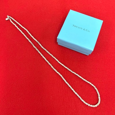 TIFFANY&Co. ティファニー ツイストロープ ネックレス シルバー925 K18イエローゴールド ネックレス シルバー
12834