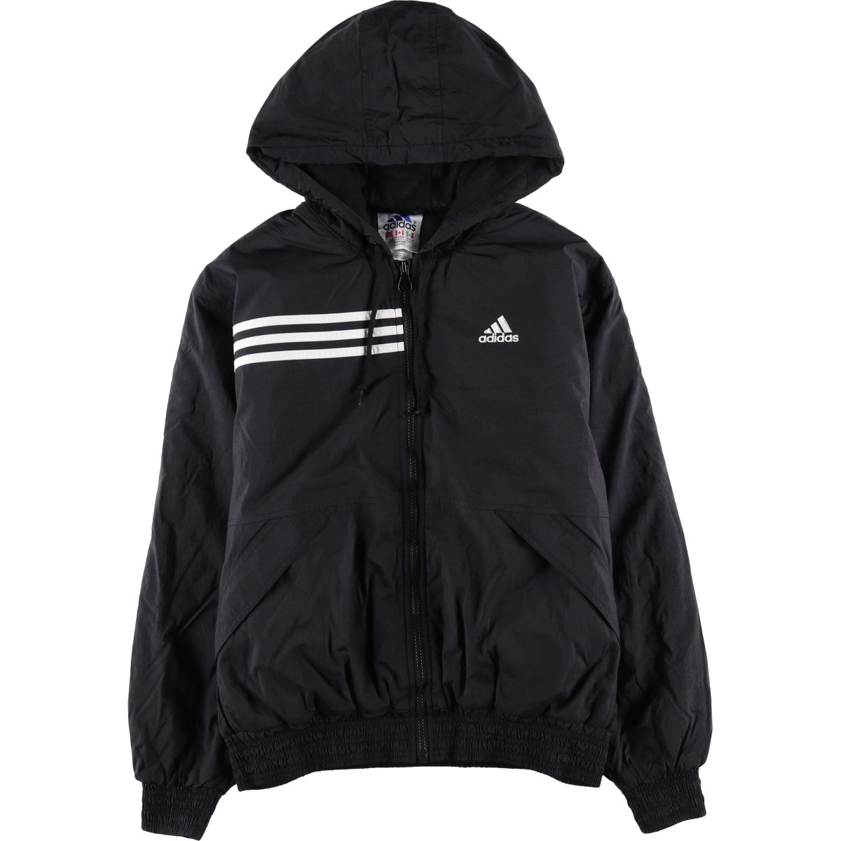 古着 90年代 アディダス adidas 中綿パーカー パファージャケット メンズL相当 ヴィンテージ/eaa607269