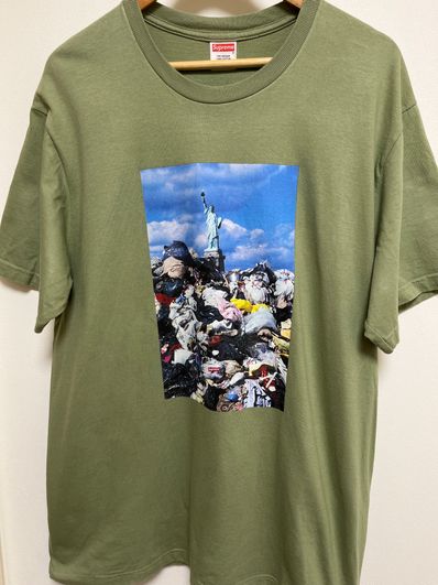 Supreme Trash Tee "Light Olive"