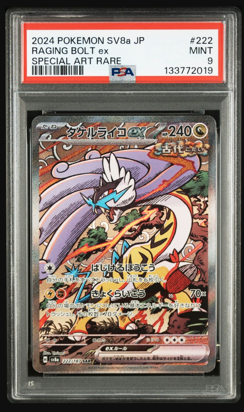 タケルライコex SAR [SV8a 222/187](ハイクラスパック「テラスタル