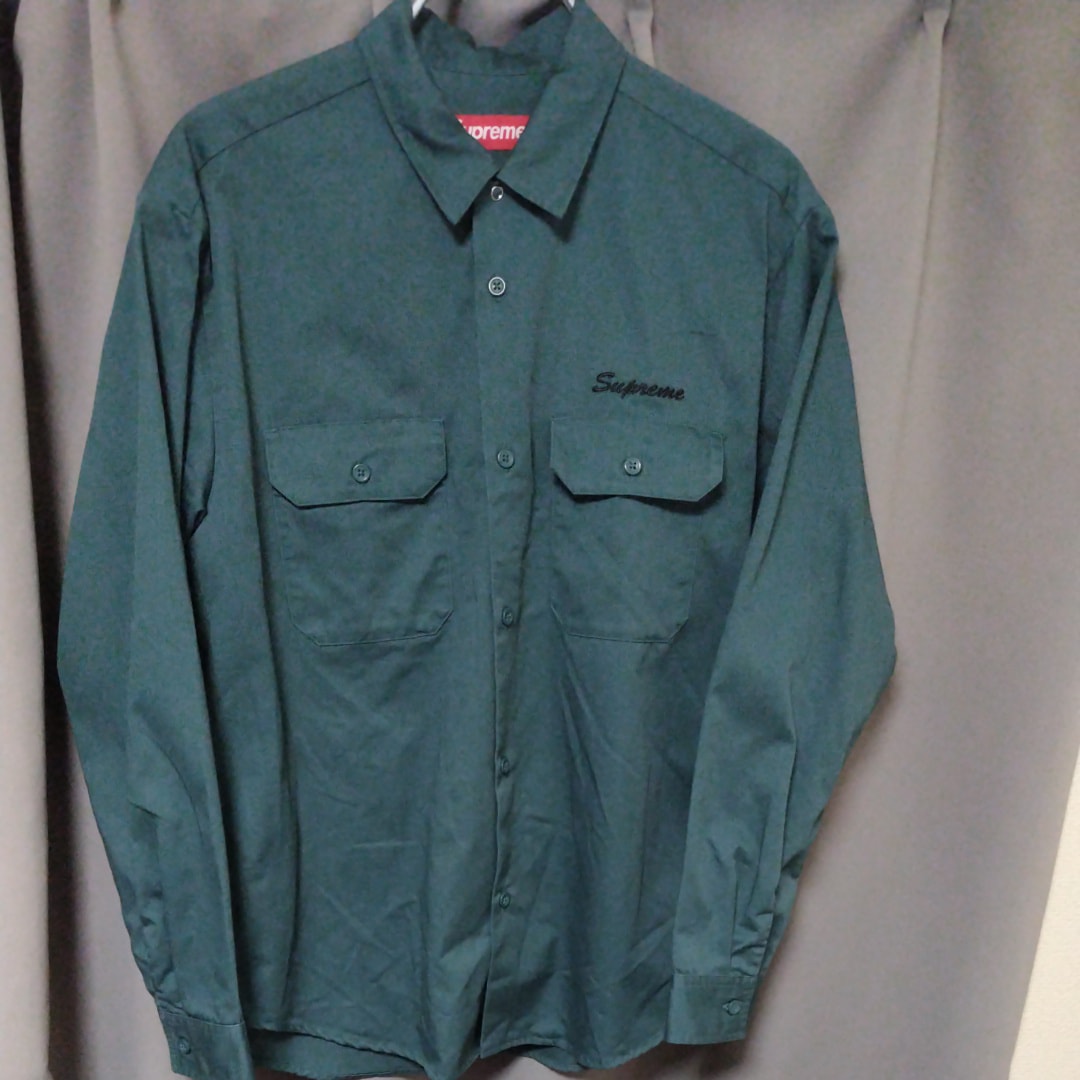 Supreme Our Lady Work Shirt "Work Green"