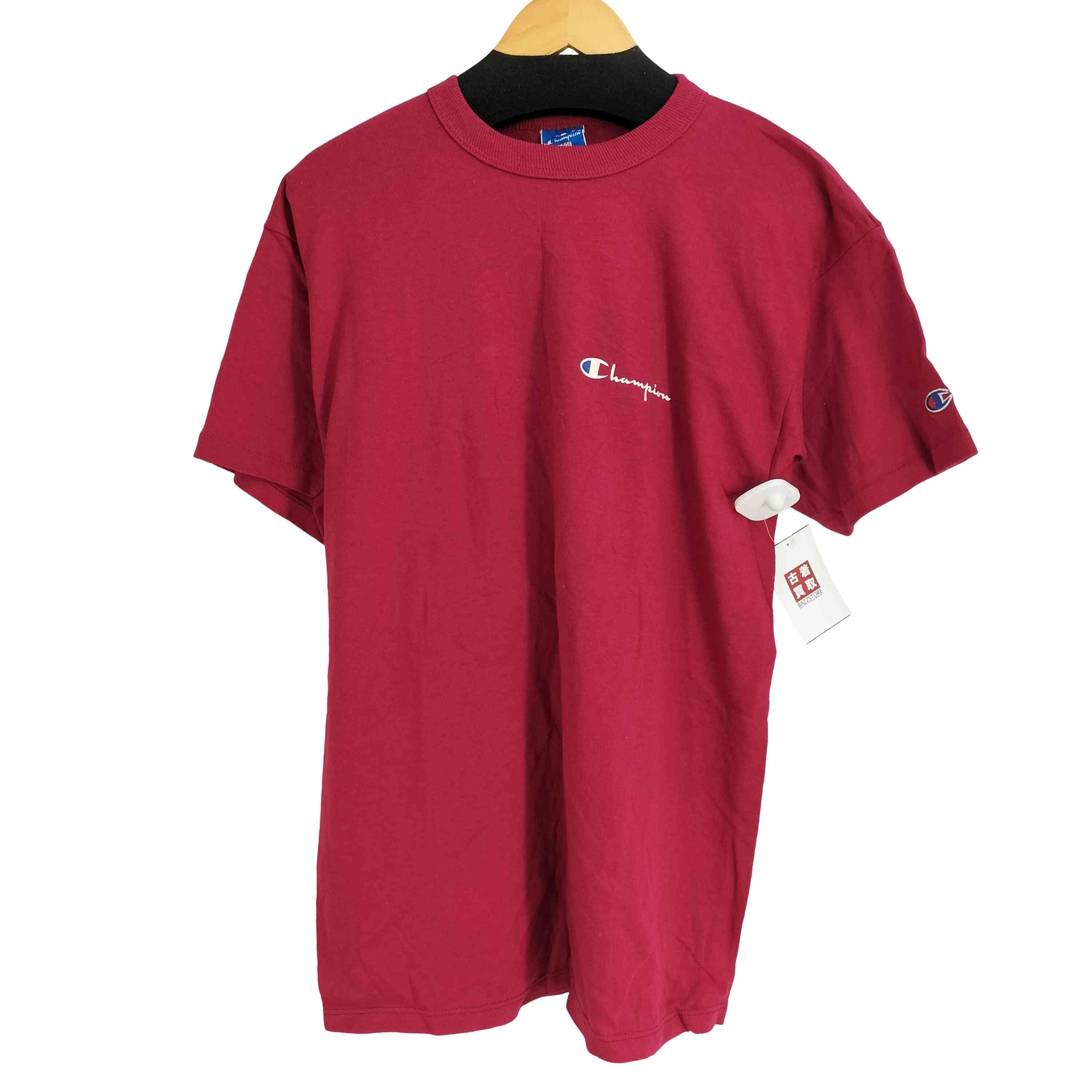 90S USA製 スクリプトロゴ クルーネック Tシャツ シングルステッチ【1143875585025】